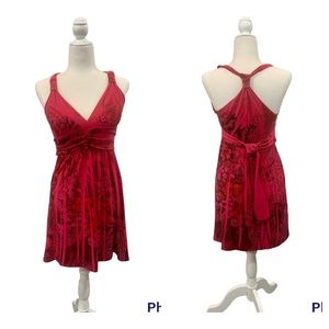 Taboo summer dress with racerback
